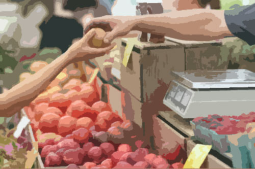 Mise en relation des consommateurs avec les commerçants